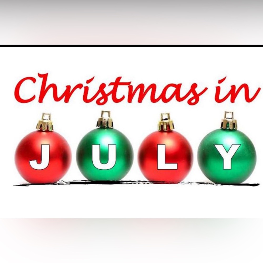 My Christmas in July box for @adreamerschase (Mel) show July 27